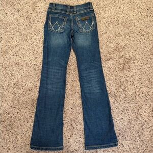 Youth Girls Wrangler Blue Jeans 8